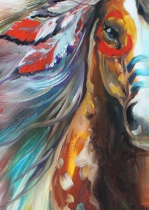 painted horse
