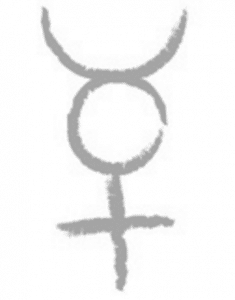 Mercury glyph